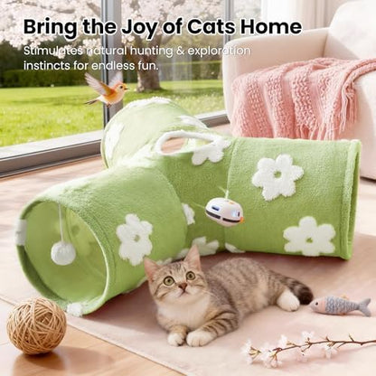 Tempcore Cat Tunnel, 3-Way Collapsible Toy - Image 5