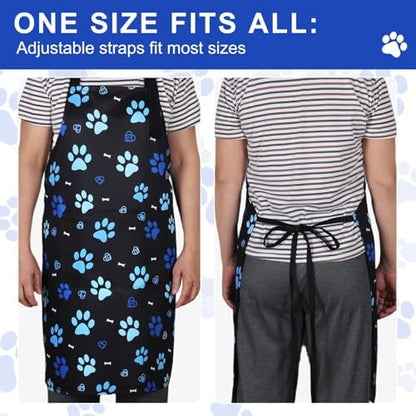 Dog Grooming Water-repellent Apron - Image 5