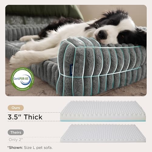 Bedsure ComfyFleece® Memory Foam Orthopedic Small Dog Bed - Image 4