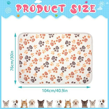 Tatuo 4 Pcs Fleece Dog Blankets - Image 5