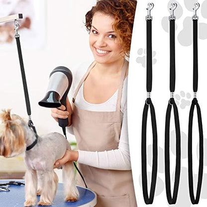 Boao 9 Pcs Pet Grooming Loop Adjustable Nylon Restraint - Image 3