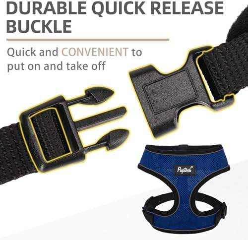 PUPTECK Small Dog Harness and Leash Set No Pull - Image 4