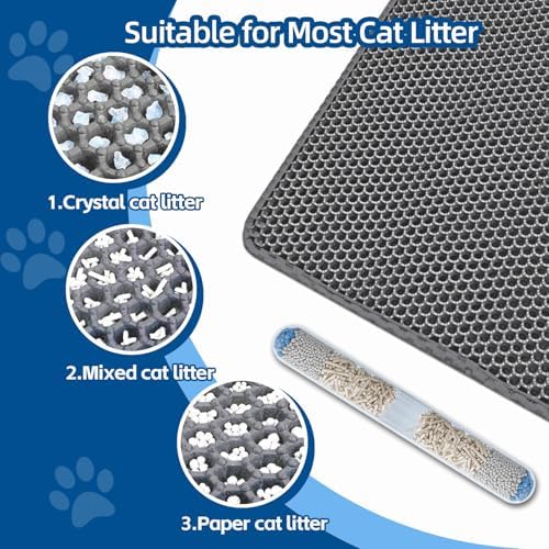 Cat Litter Mat, Double Layer Honeycomb - Image 4