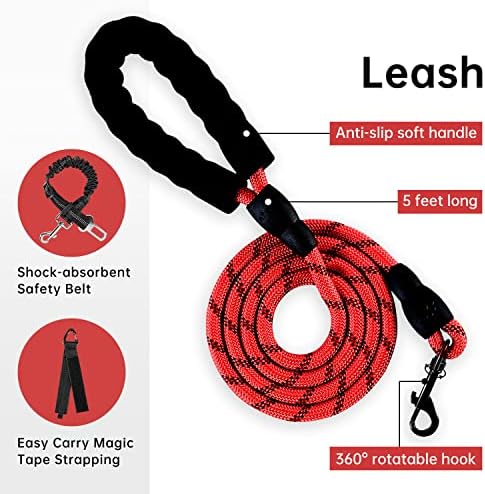IVY&LANE No Pull Dog Harness for Medium Dogs, Reflective Dog Vest Harness - Image 2