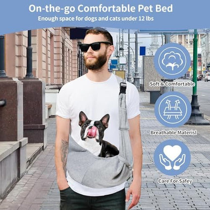 CONLI Small Dog Carrier Sling - Image 7