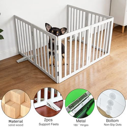 ZJSF Freestanding Indoor Dog Gate - Image 5