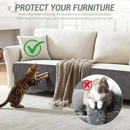 Cat Scratching Mat for Couch, Anti Scratch Furniture Protector - Image 4