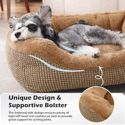 INVENHO Dog Bed Medium Size, Orthopedic Warming Soft Calming Sleeping Durable - Image 4