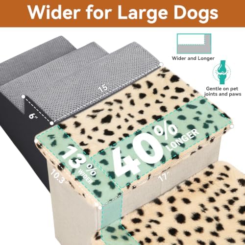 Zerbuger Dog Stairs with Storage - Image 5