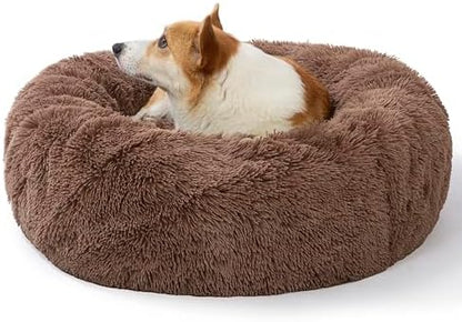 SAVFOX 30 inches Calming Donut Dog Bed by SAVFOX