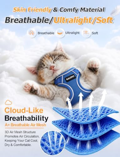 Cat Harness and Leash Set, Escape Proof Kitten Harness - Image 5