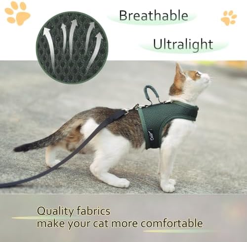 Cat Harness and Leash Set for Walking Escape Proof - Image 6