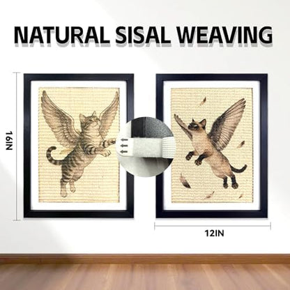 Wall Art Cat Scratcher Mat - Image 2