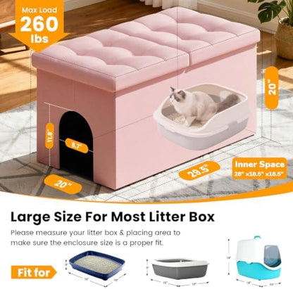 3-in-1 Cat Litter Box Enclosure - Image 3