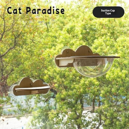 Cat Paradise Space Capsule Window Cat Bed, Suction Cup Mount, 20kg Load Capacity - Image 4
