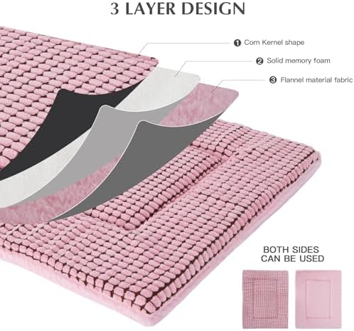BVAGSS Reversible Dog Crate Pad, Memory Foam Pet Bed Mat, Soft Warm Machine - Image 3