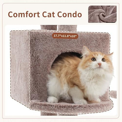 Gitelsnour 55.1'' Cat Tree Tower - Image 3