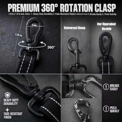 3-in-1 Hands Free Double Dog Leash - Image 3