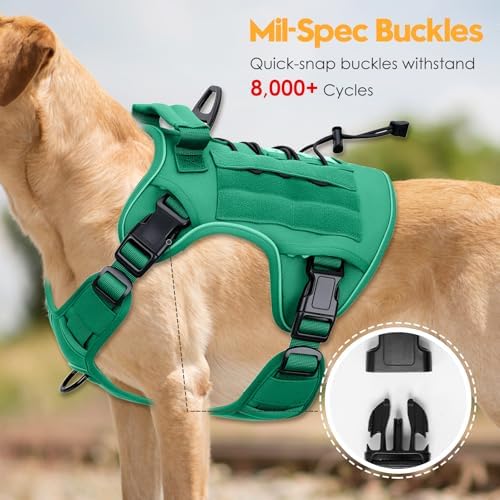 Heavy-Duty Tactical Dog Harness - Image 3