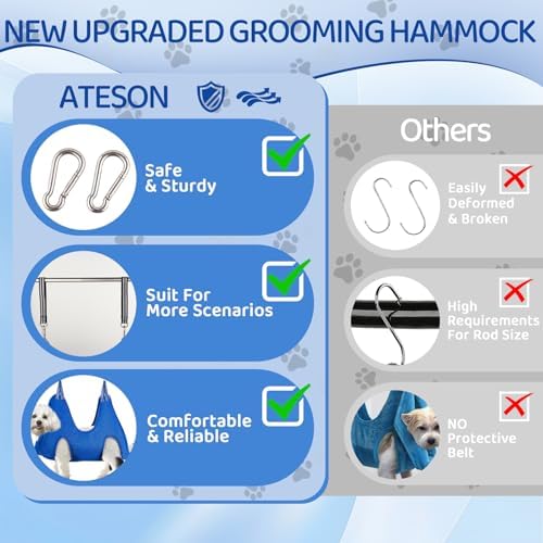Pet Grooming Hammock for Small Dogs & Cats - Image 4