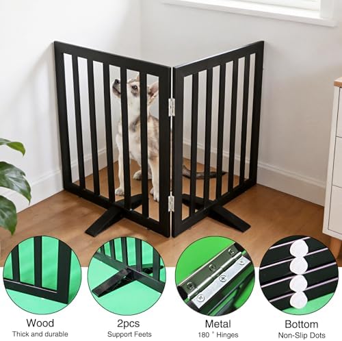 ZJSF Freestanding Indoor Dog Gate - Image 5