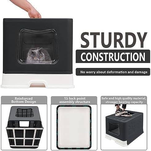 XL Foldable Cat Litter Box - Image 6