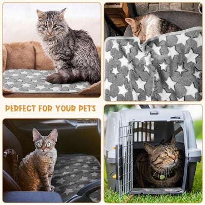 Tatuo 4 Pack Fleece Dog Blanket - Image 3