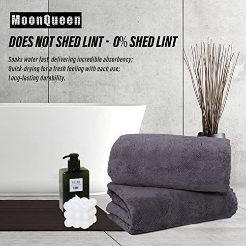 MOONQUEEN 6 Pack Premium Bath Towel Set - Image 3