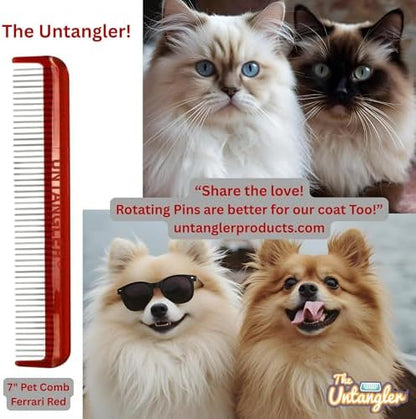 Pet comb for easy mat removal without causing pain to pets - Image 6