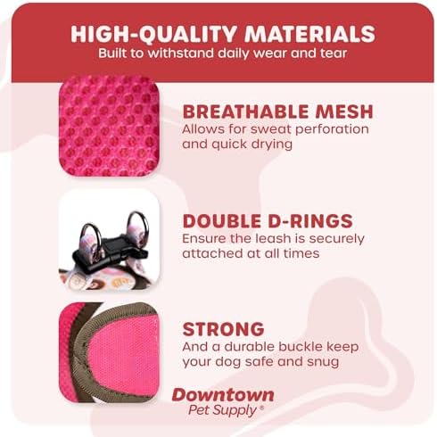 Downtown Pet Supply Step-in Dog Harness – No Pull, Adjustable Padded Mesh - Image 4