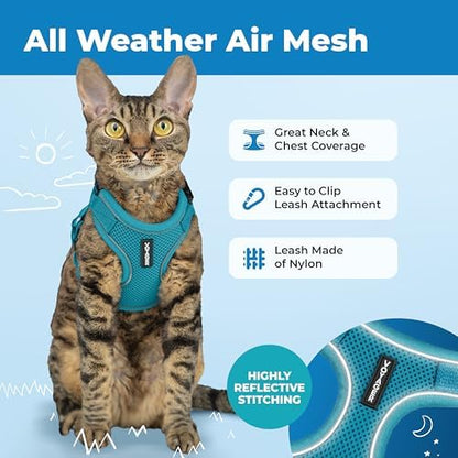 Voyager Escape-Proof Step-in Cat Harness & Leash - Image 3