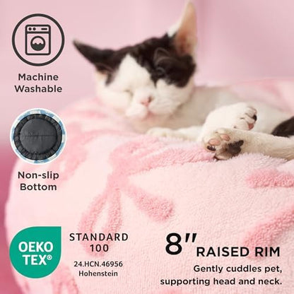 LE SURE Shown on TV Jacquard Donut Cute Small Dog Beds - Image 3