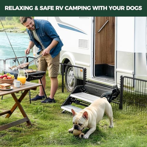 FXW Rollick Dog Playpen with RV Step Grid - Image 2