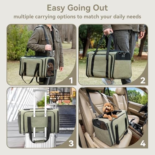 Petsfit Medium Double Expandable Cat Carrier - Image 5