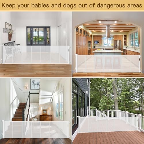 Reinforced 100 Inch Retractable Baby Gates - Image 6