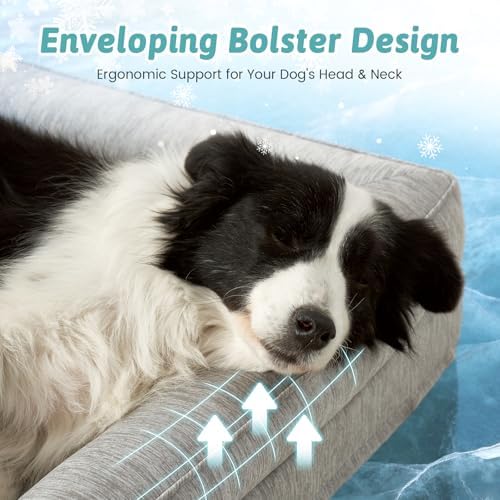 COZY KISS Cooling Dog Bed for Small Dogs - Image 5
