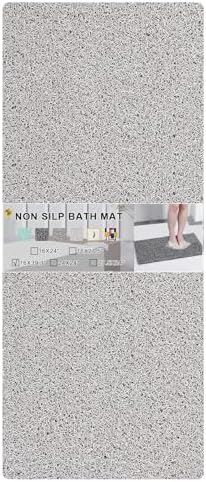 Nonslip Bathtub Mat, Anti Slip Bath Mat 0.6" Extra Thick, Quick Dry Bath Tub by Rzoysia