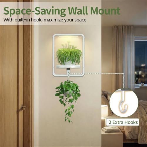 LASZOLA Plant Picture Frame Holder Shelf Wall - Image 5