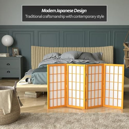 2 ft. Short Desktop Window Pane Shoji Screen - Image 3