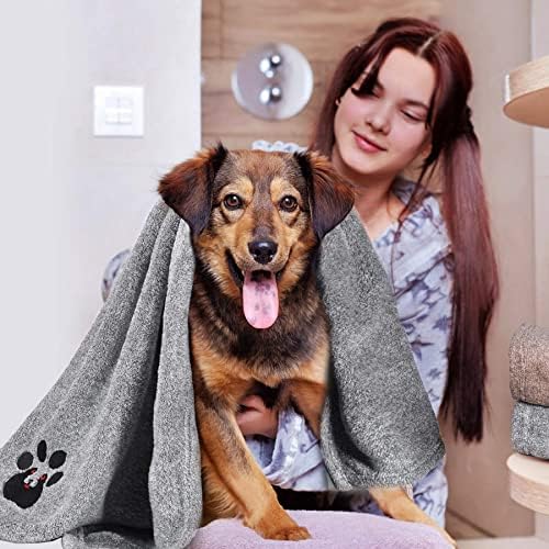 Dogvingpk Dog Towels for Drying Dogs 2 Pack - Image 4