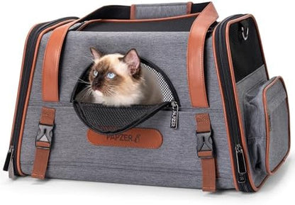 Premium Pet Carrier for Cat, Carry Purse by Comfortforyourpets