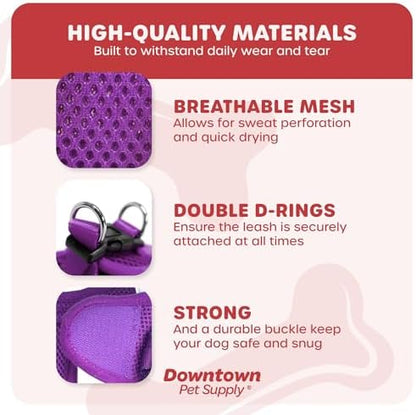 Downtown Pet Supply Step-in Dog Harness – No Pull, Adjustable Padded Mesh - Image 4