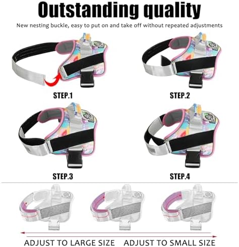 Bolux Dog Harness, No-Pull Reflective Dog Vest, Breathable Adjustable Pet - Image 3