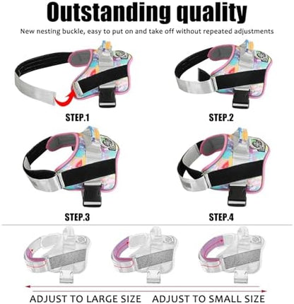 Bolux Dog Harness, No-Pull Reflective Dog Vest, Breathable Adjustable Pet - Image 3