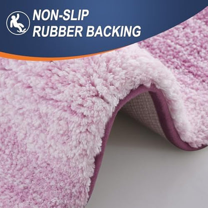 OLANLY Bathroom Runner Rug 45x27, Extra Soft Absorbent Microfiber Bath Rugs - Image 5