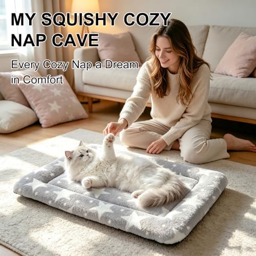Dog Bed Mat, Reversible Crate Pad & Cute Dog Bed - Image 3