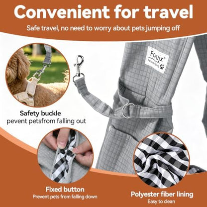 Dog Sling Carrier, Lightweight Breathable Puppy Carrier - Image 3