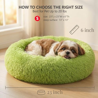 nononfish Calming Donut Dog Bed - Image 3