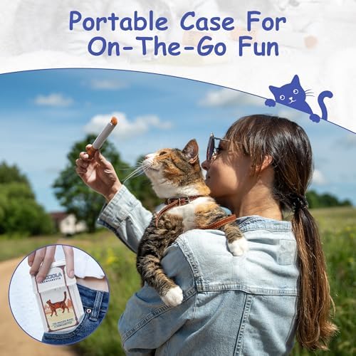 Nocciola 3 Pack Catnip Toys for Cats, Funny Cat Toys Filled - Image 6