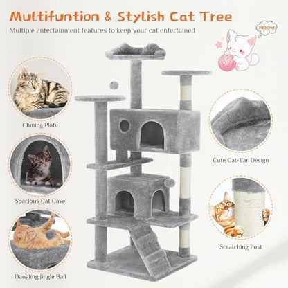 Sweetcrispy 54-inch Cat Tree Tower - Image 4